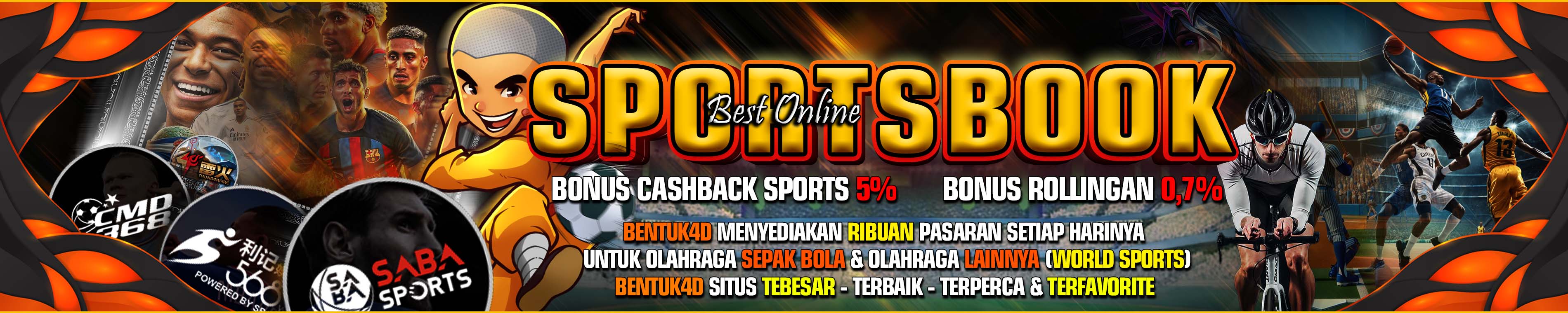 Sportsbook Betting Bentuk4D Cashback